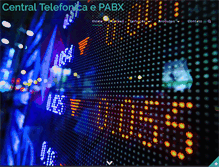 Tablet Screenshot of centraltelefonicaepabx.com.br